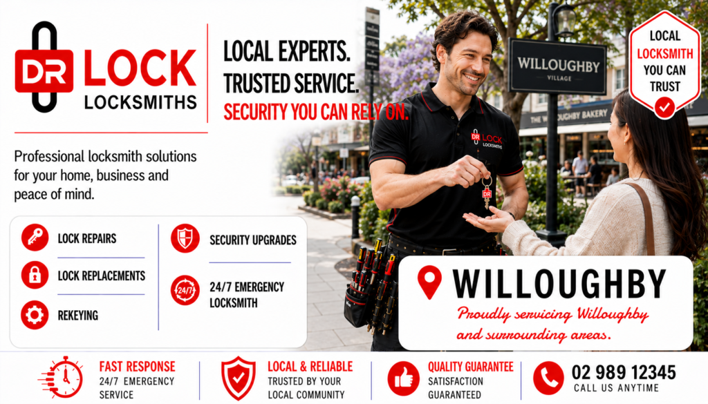 Locksmith Willoughby Locksmith Dr Lock