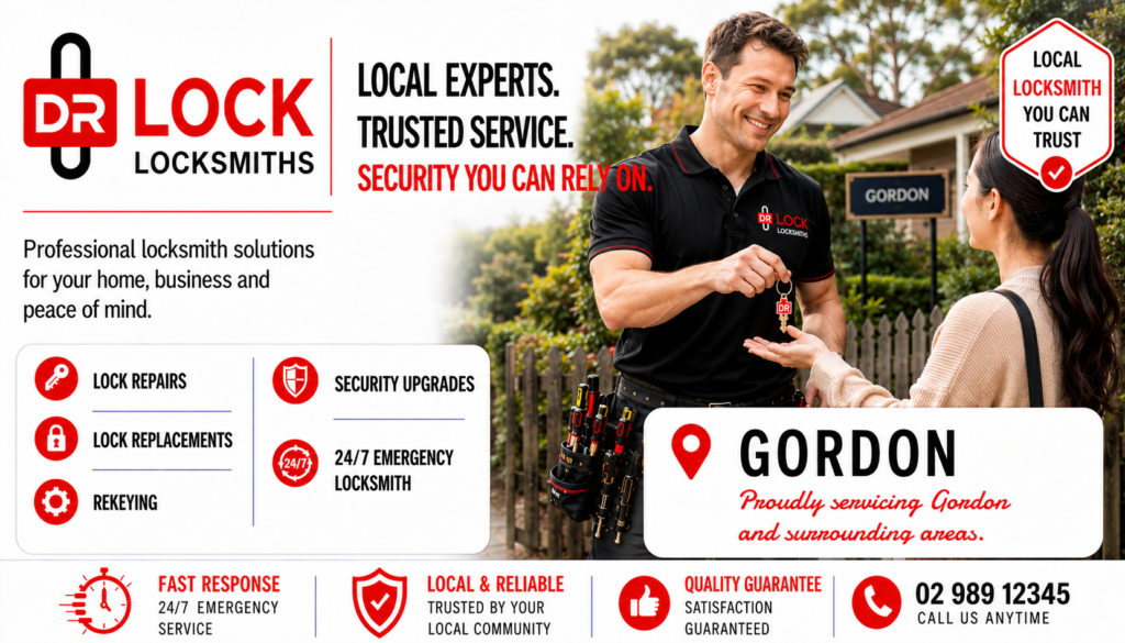 Locksmith Gordon Locksmith Dr Lock