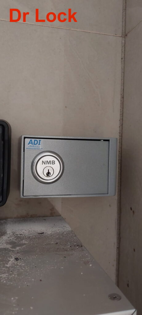 NMB key box fitted for meter reader access Rydalmere Locksmiths