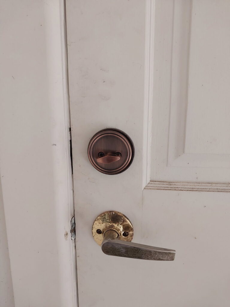 Front door deadbolt locks fitted Carlingford Locksmith Dr Lock