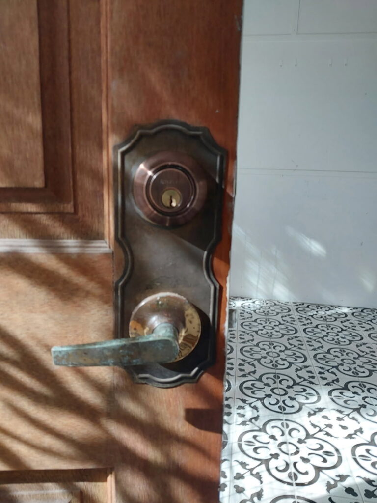 New front door deadbolt Dr Lock Locksmith Parramatta