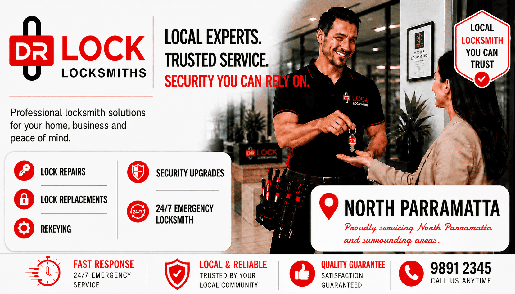 Dr Lock North Parramatta Locksmith