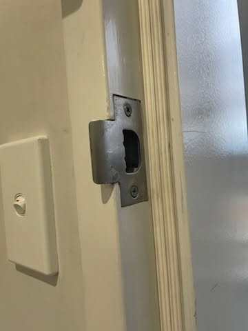 Lock striker door lock repair - Auburn Locksmith repair locks